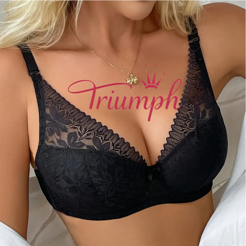 Triumph® 3 ks💖50% sleva✨Dámská podprsenka s kosticemi a krajkovými detaily - prodyšná ergonomická opora