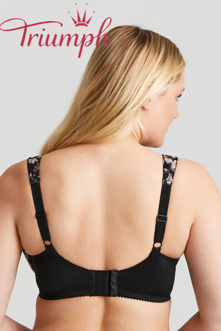 TRIUMPH - 3 piese (75A-110F) 💝Floral cu dantelă Fauna sutien cu sârmă✨