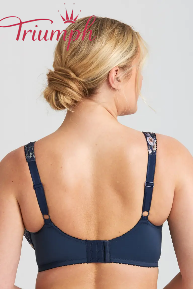 TRIUMPH - 3 piese (75A-110F) 💝Floral cu dantelă Fauna sutien cu sârmă✨