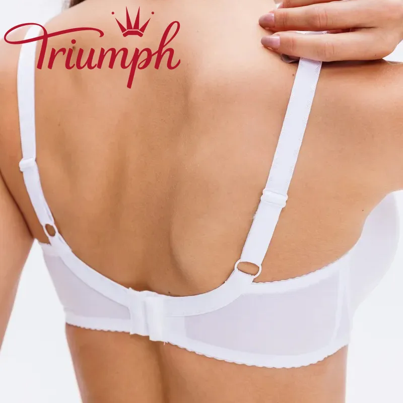 💖Podprsenka Triumph® 3 kusy ✨Krajková podprsenka s kosticemi a vycpávkami