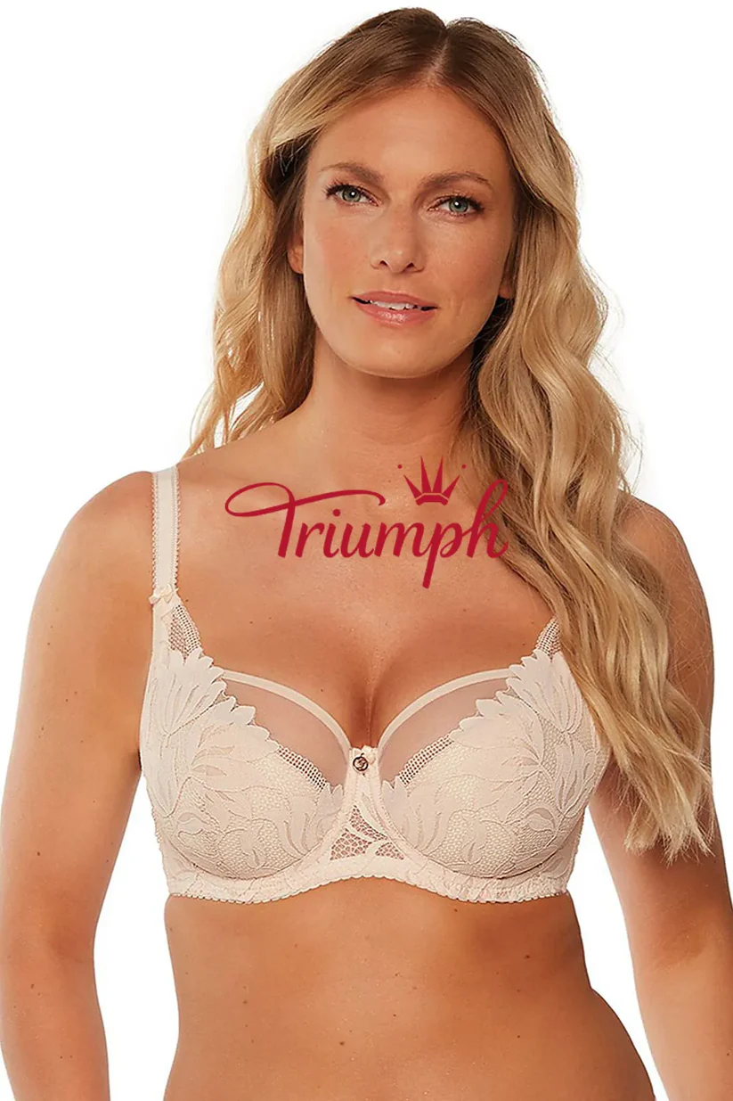 Triumph® 3 ks💖50% sleva✨🔥čípkované a lupínkové kalhotky [65A-120H]