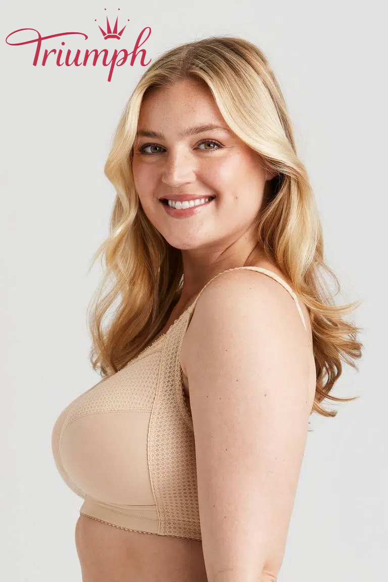 💖Triumph® 4-pak ✨Biustonosz Comfort Cotton Dots