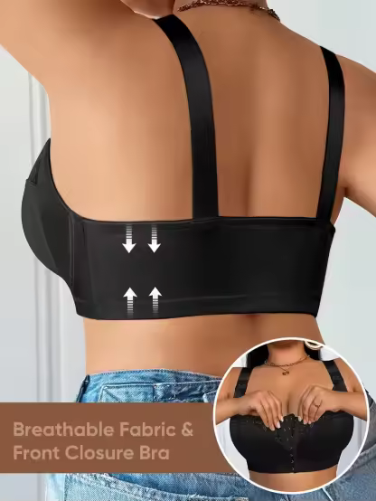 👙TRIUMPH – [3 ks]🔥50% Dámská podprsenka pro plnoštíhlé postavy s plným krytím - Podprsenky pro plnoštíhlé postavy s výraznými proporcemi