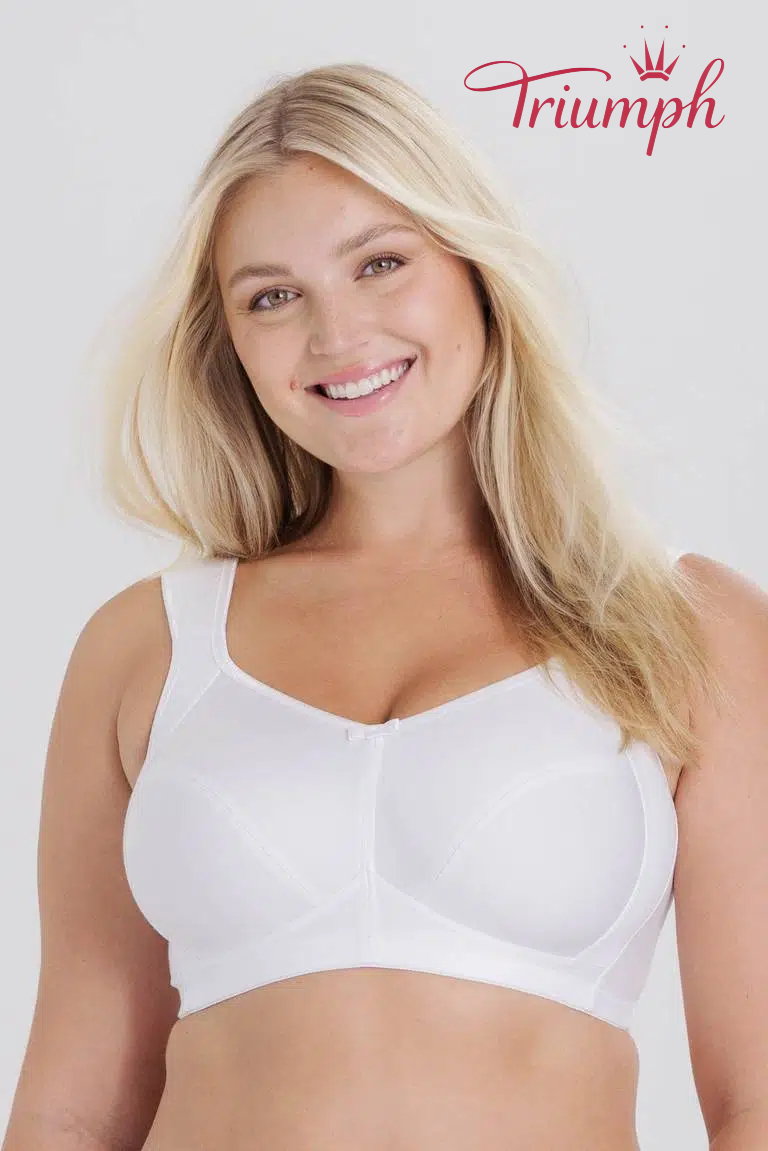 💖Triumph® 4-pak ✨Biustonosz Cotton Divide