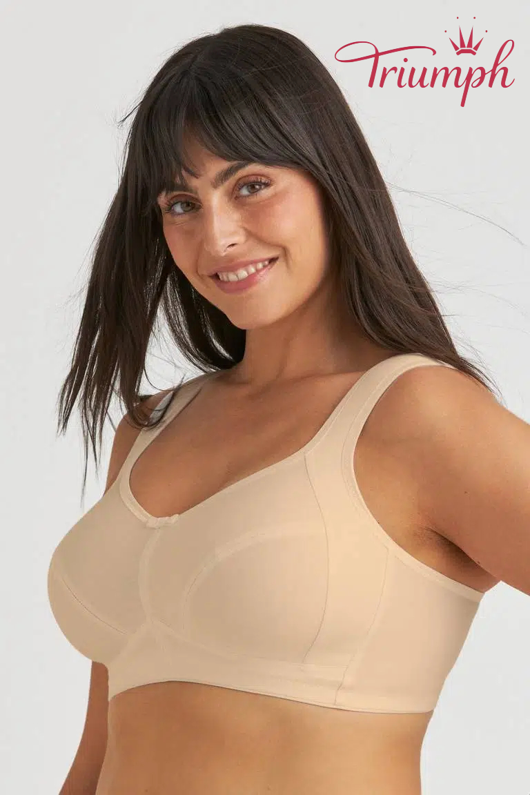 💖Triumph® 4-pak ✨Biustonosz Cotton Divide