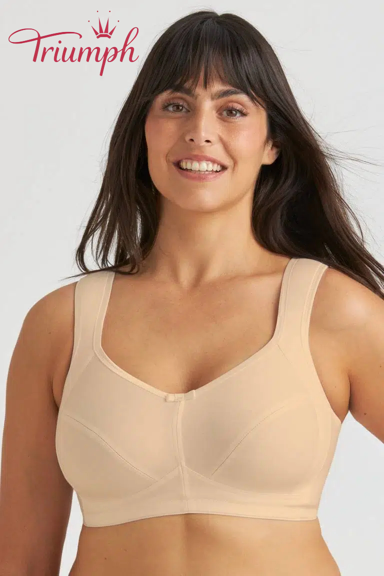 💖Triumph® 4-pak ✨Biustonosz Cotton Divide