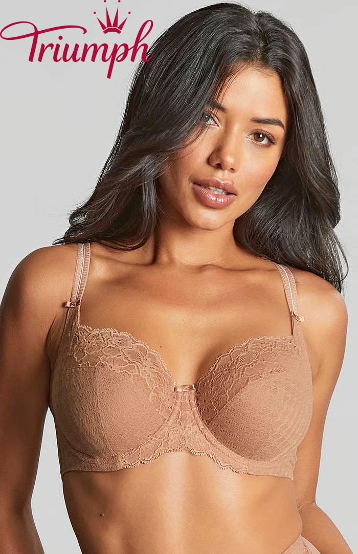 Triumph® 3 ks💖50% sleva✨Elegantní krajková podprsenka s plnými košíčky pro větší velikosti [65A-120H]