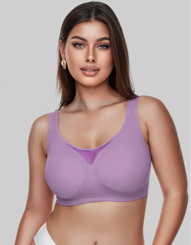 🎀 [3 sztuki 125 zł] 3 sztuki💝Wygodne biustonosze bez fiszbin✨✨