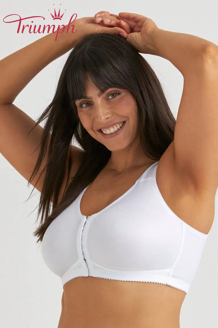 Triumph - 4-częściowy komplet 🔥 Biustonosz Nova zapinany z przodu