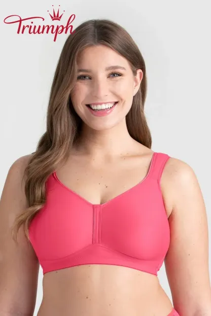 Triumph - (3 balení) Jednoduchá push-up podprsenka s plným košíčkem