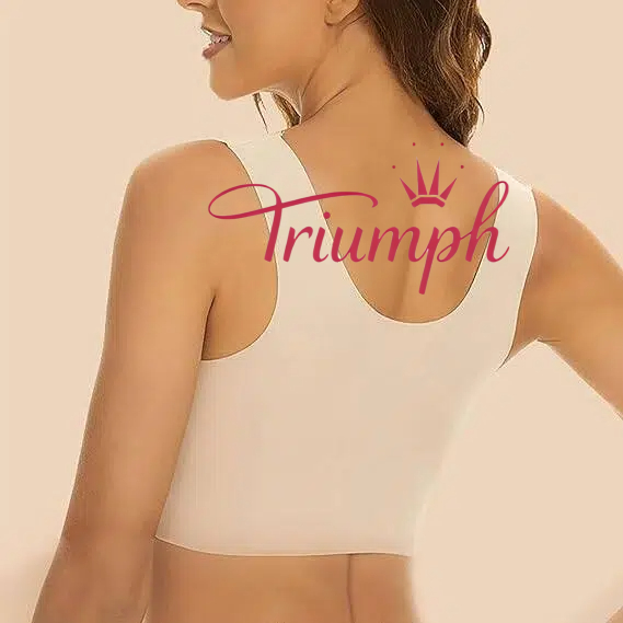 Triumph - 3 kusy 🔥Podprsenky bez kostic s push-up efektem, plné zakrytí zad, vysoká opora, liftingové podprsenky