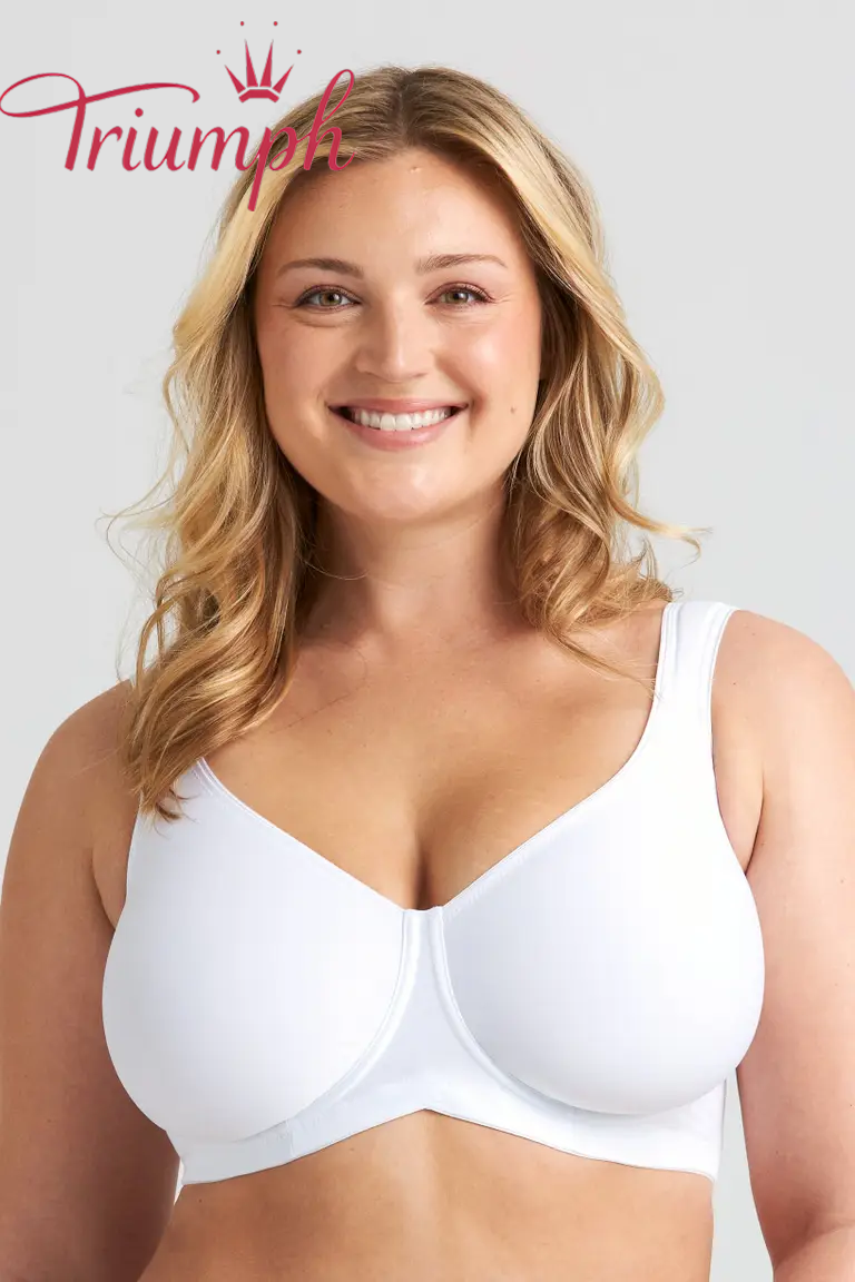 TRIUMPH - 3 piese (75A-110F) 💝Sutien Stay Fresh Air✨