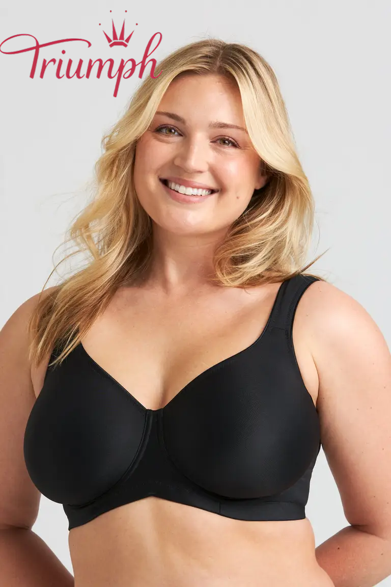 TRIUMPH - 3 piese (75A-110F) 💝Sutien Stay Fresh Air✨