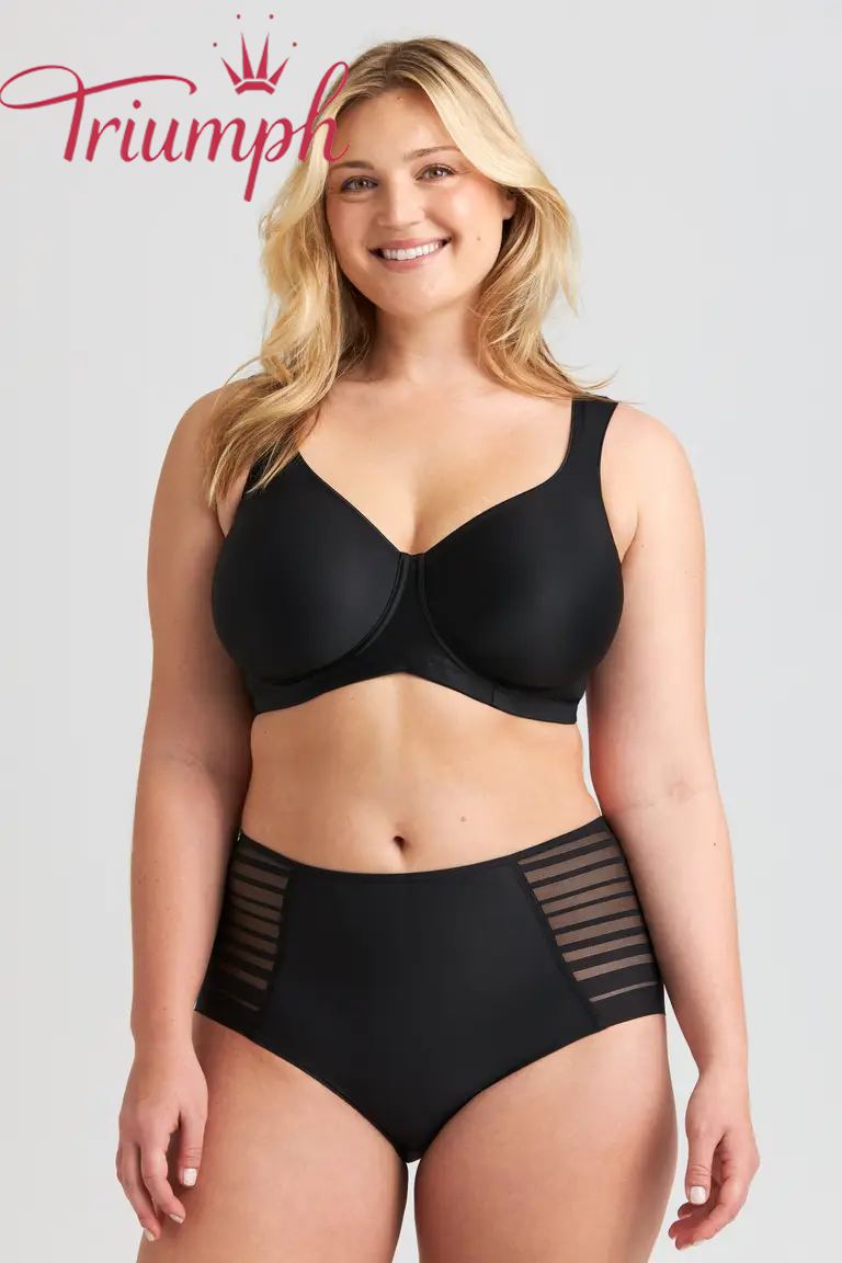 TRIUMPH - 3 piese (75A-110F) 💝Sutien Stay Fresh Air✨