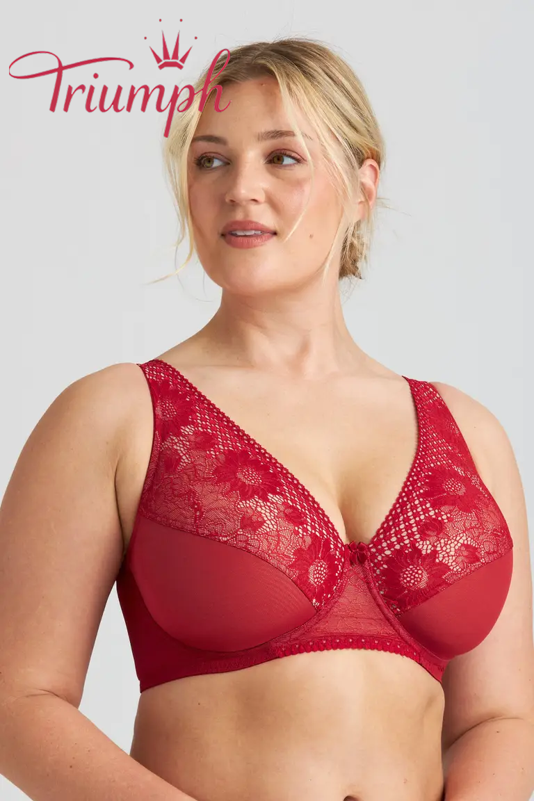 TRIUMPH - 3 piese (75A-110F) 💝Sutien Lace Charm✨