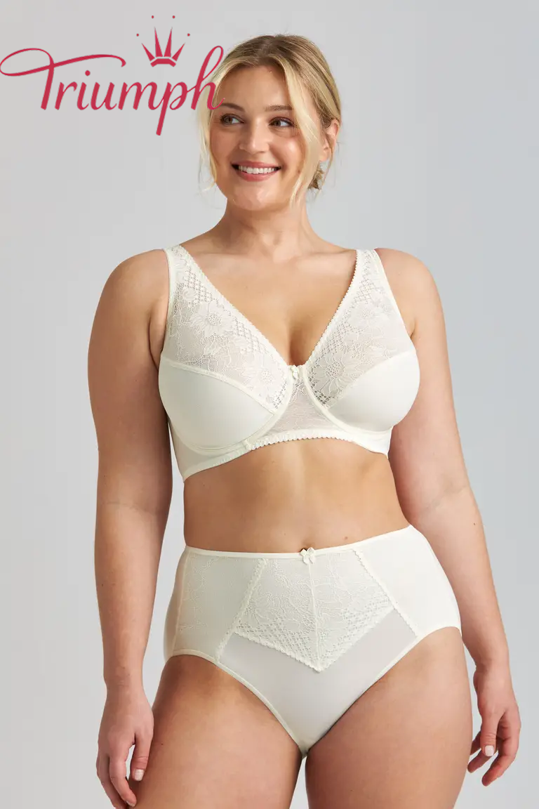 TRIUMPH - 3 piese (75A-110F) 💝Sutien Lace Charm✨