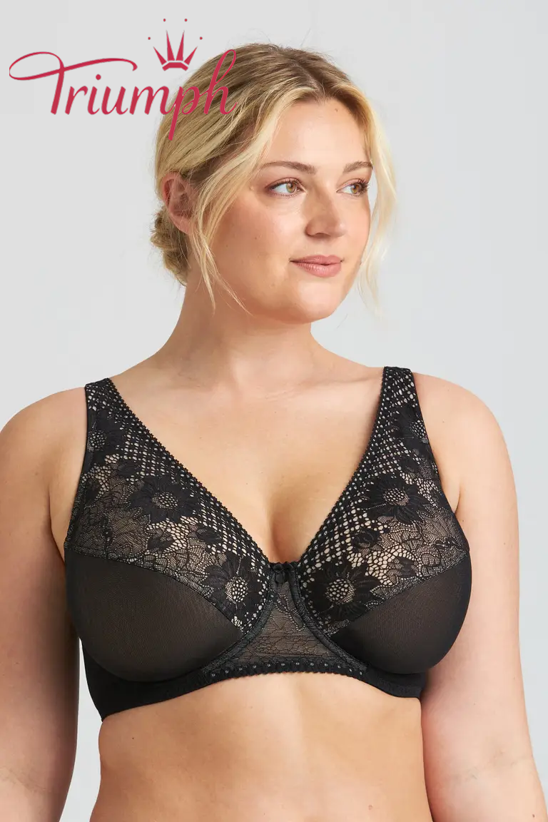 TRIUMPH - 3 piese (75A-110F) 💝Sutien Lace Charm✨
