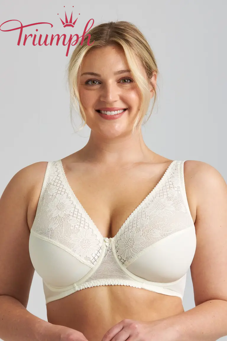 TRIUMPH - 3 piese (75A-110F) 💝Sutien Lace Charm✨