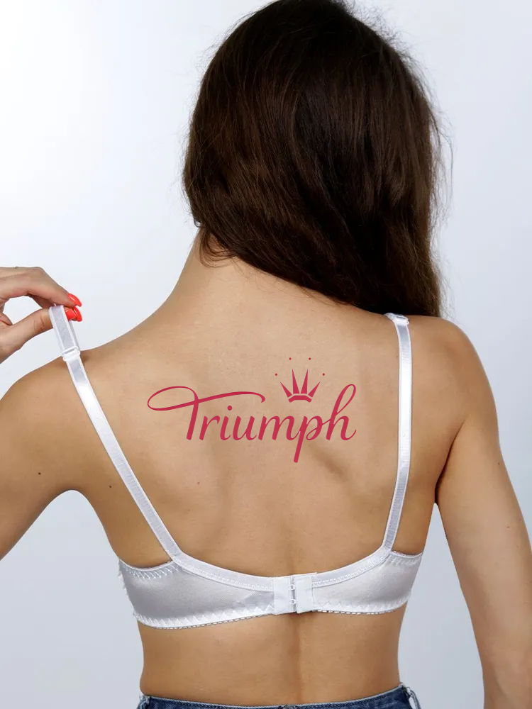 Triumph® 3 ks💖50% sleva✨🔥Podprsenka s elastickou krajkou a panely [65A-120H]