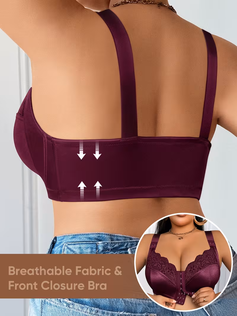 👙TRIUMPH – [4 szt.]🔥50% Biustonosz damski dla puszystych o pełnym zakryciu - Biustonosze dla puszystych o wyrazistych proporcjach