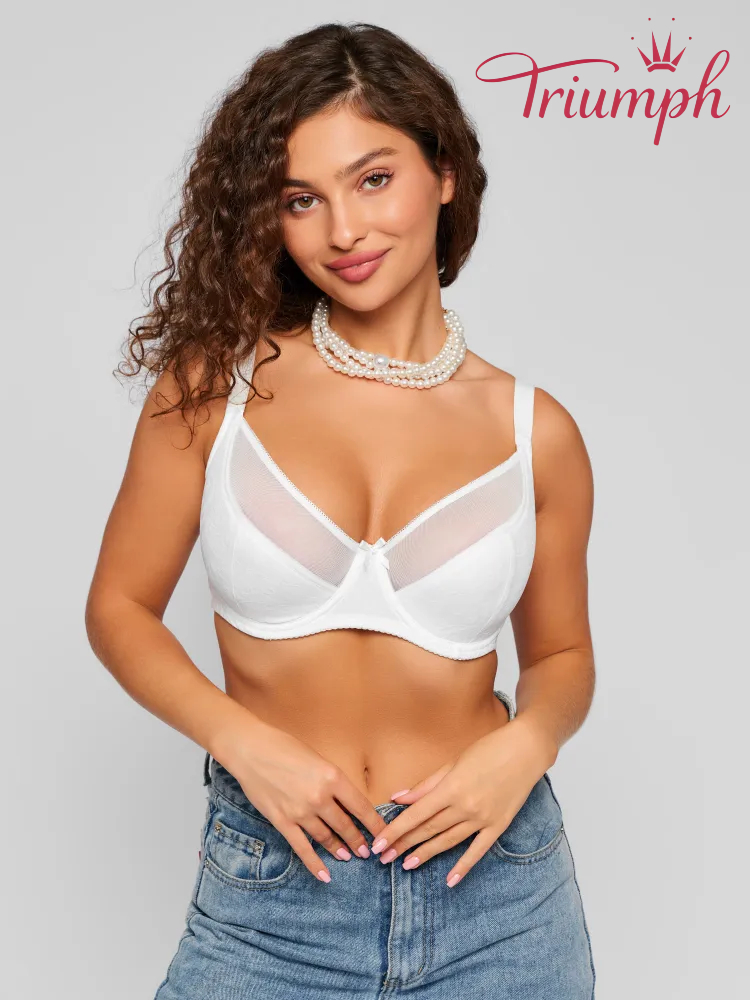 Triumph® 3 ks💖50% sleva✨Podprsenka Dámská podprsenka velkých velikostí bez pěny [65A-120H]