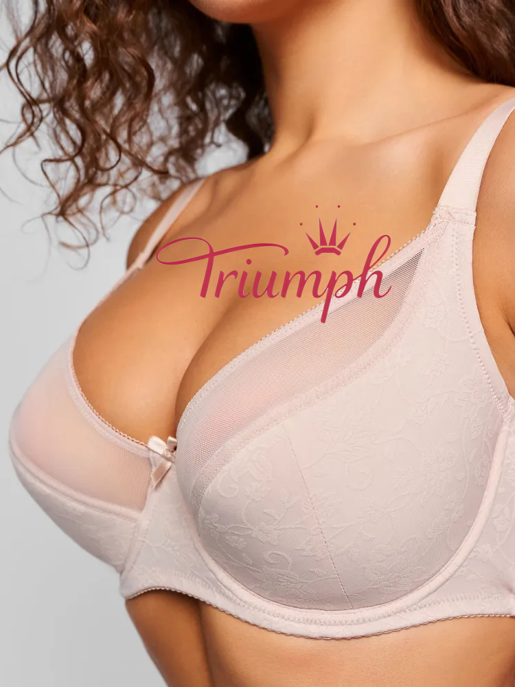 Triumph® 3 ks💖50% sleva✨Podprsenka Dámská podprsenka velkých velikostí bez pěny [65A-120H]