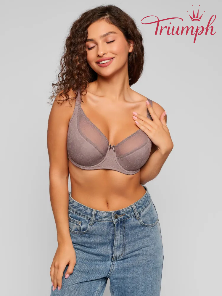 Triumph® 3 ks💖50% sleva✨Podprsenka Dámská podprsenka velkých velikostí bez pěny [65A-120H]