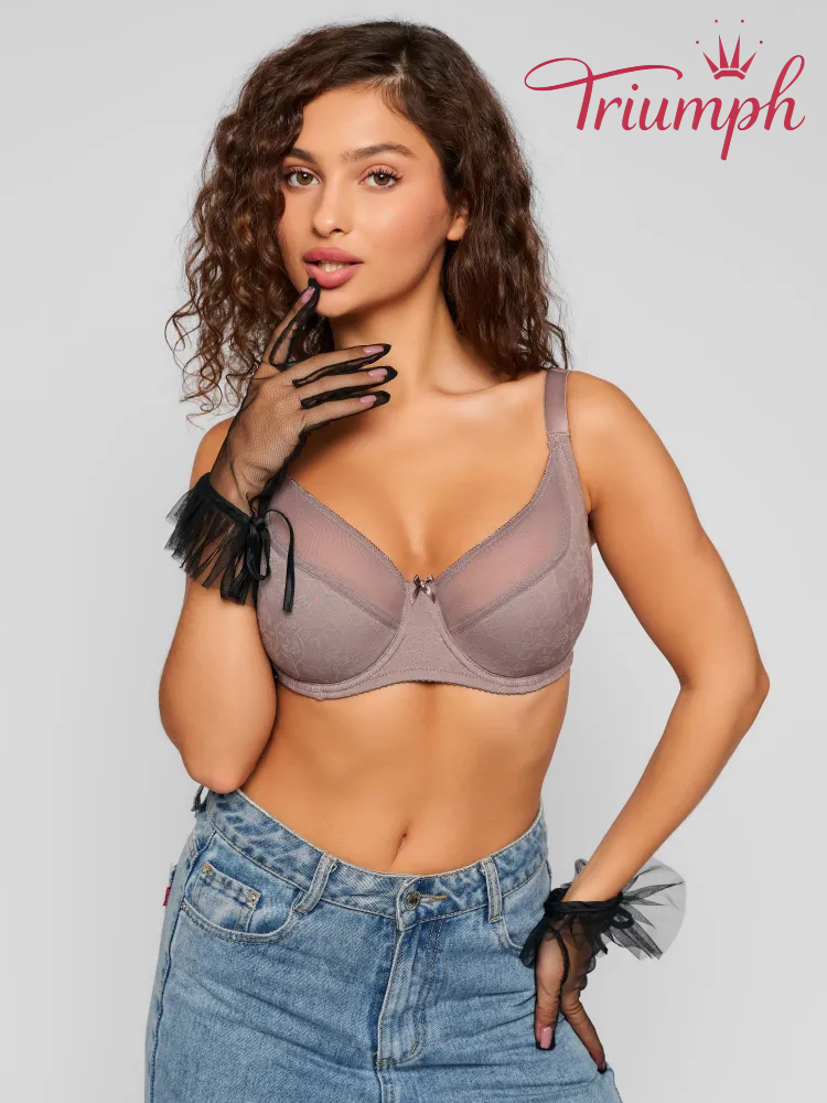 Triumph® 3 ks💖50% sleva✨Podprsenka Dámská podprsenka velkých velikostí bez pěny [65A-120H]