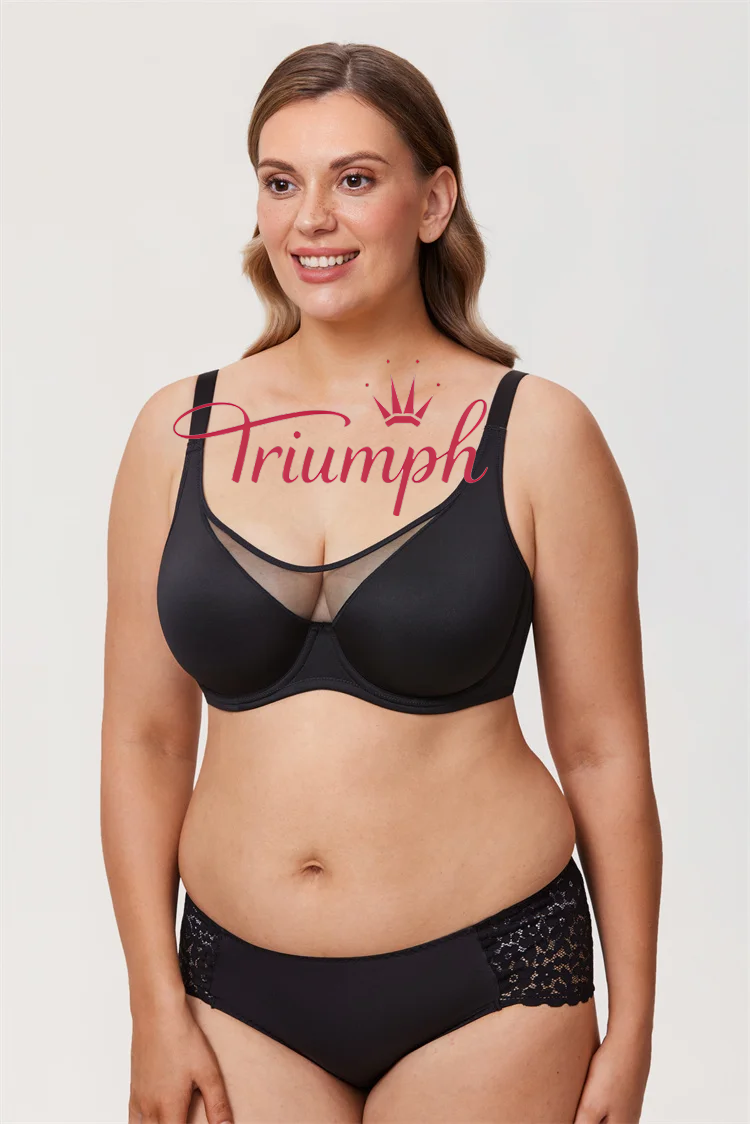 Triumph - (3 ks) Měkká push-up podprsenka s kosticí