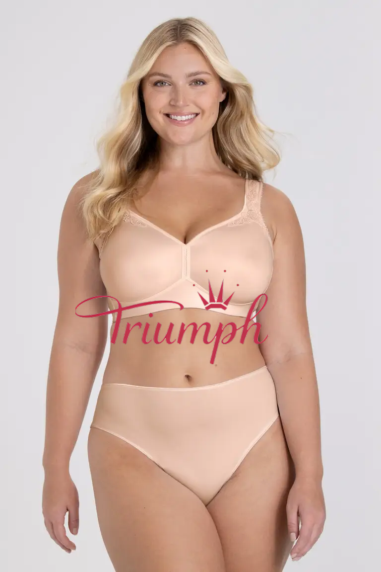 Triumph - (3 ks) 18hodinová prodyšná chladivá bezdrátová podprsenka