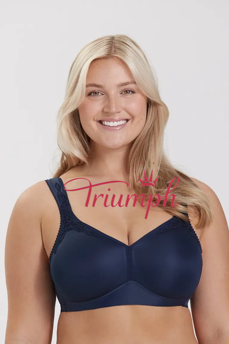 Triumph - (3 ks) 18hodinová prodyšná chladivá bezdrátová podprsenka