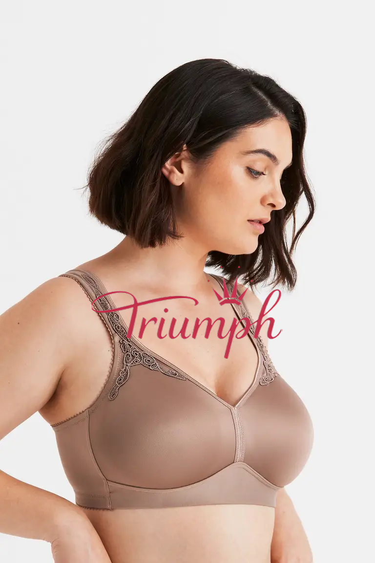 Triumph - (3 ks) 18hodinová prodyšná chladivá bezdrátová podprsenka