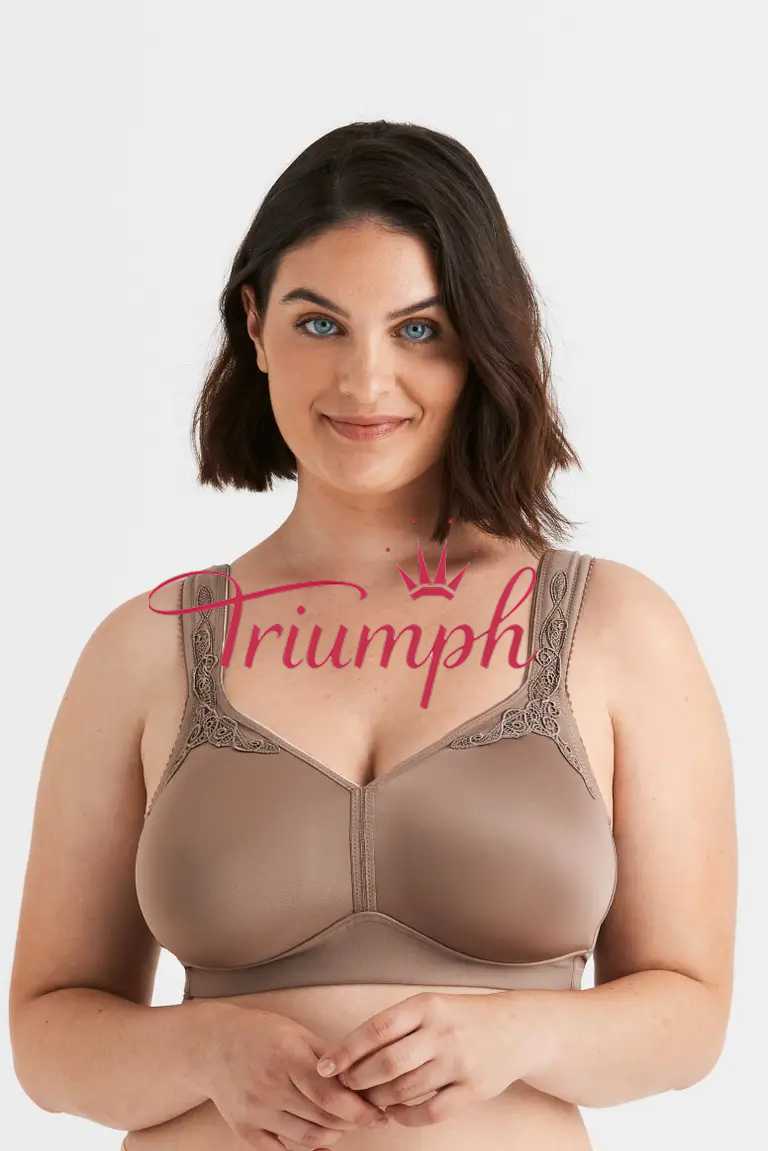 Triumph - (3 ks) 18hodinová prodyšná chladivá bezdrátová podprsenka