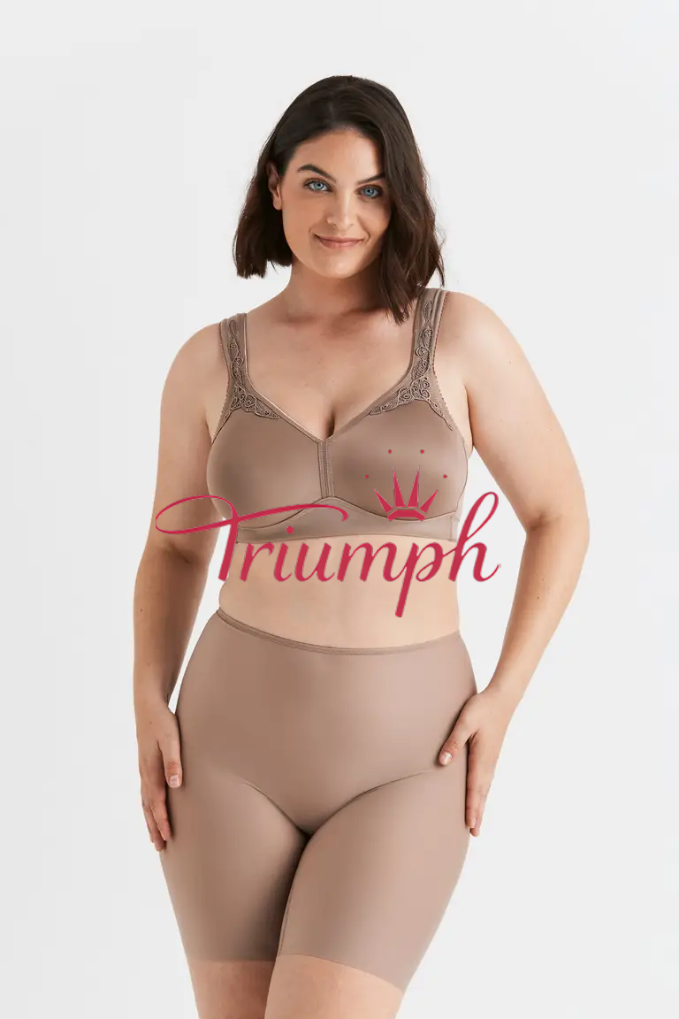 Triumph - (3 ks) 18hodinová prodyšná chladivá bezdrátová podprsenka