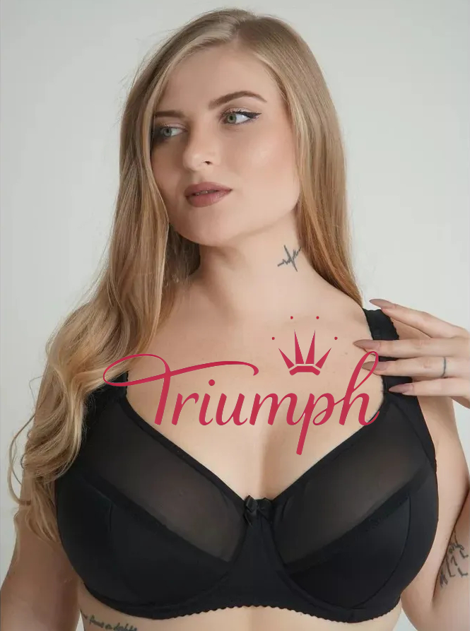 Triumph® 3 ks💖50% sleva✨Bavlněná podprsenka pro větší velikosti [65A-120H]