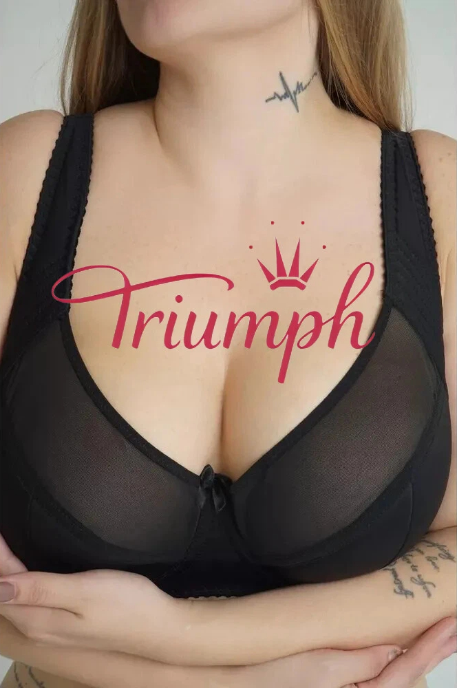 Triumph® 3 ks💖50% sleva✨Bavlněná podprsenka pro větší velikosti [65A-120H]