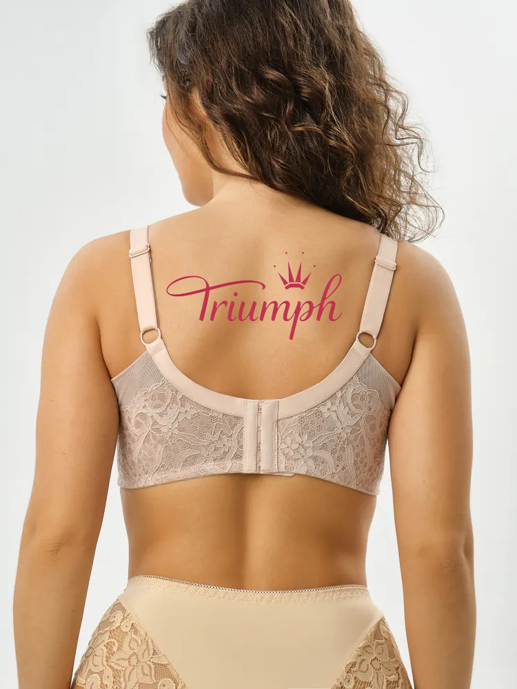 Triumph® 4 sztuki💖50% zniżki✨Bielizna koronkowa haftowana w dużych rozmiarach [65A-120H]