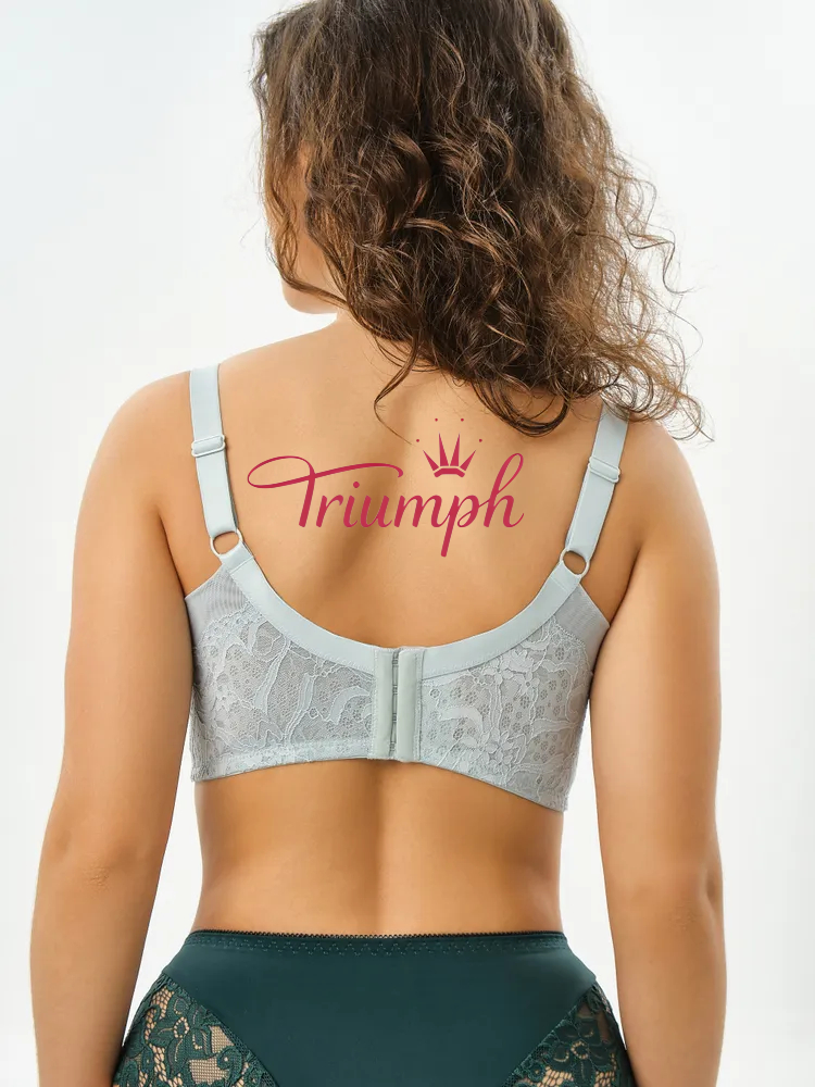 Triumph® 4 sztuki💖50% zniżki✨Bielizna koronkowa haftowana w dużych rozmiarach [65A-120H]