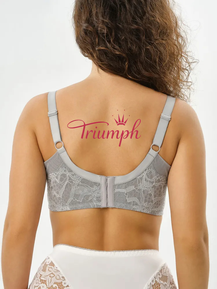 Triumph® 4 sztuki💖50% zniżki✨Bielizna koronkowa haftowana w dużych rozmiarach [65A-120H]
