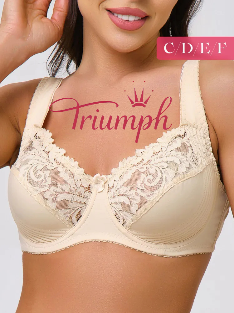 Triumph - 3dílná sada 🔥 Podprsenka s měkkými košíčky