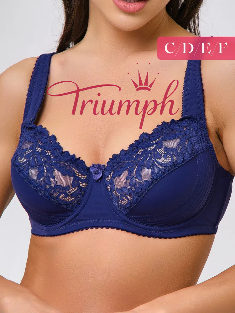 Triumph - 3dílná sada 🔥 Podprsenka s měkkými košíčky