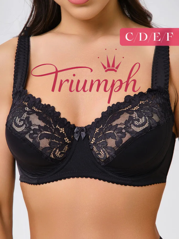 Triumph - 3dílná sada 🔥 Podprsenka s měkkými košíčky