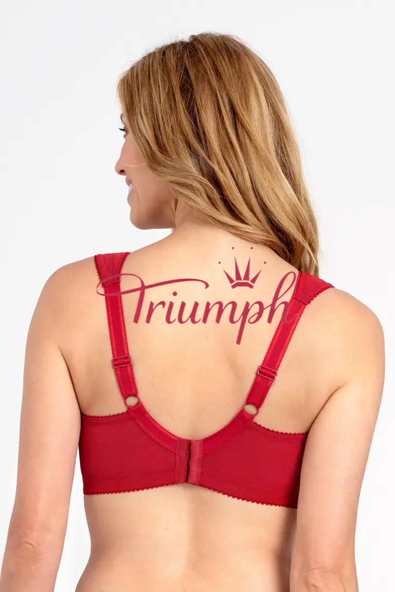 Triumph - (3 ks) bezdrátová podprsenka přizpůsobená pro velké poprsí