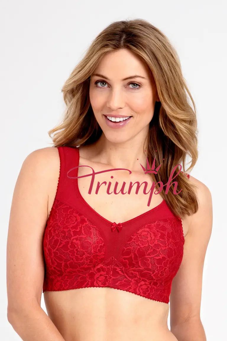 Triumph - (3 ks) bezdrátová podprsenka přizpůsobená pro velké poprsí