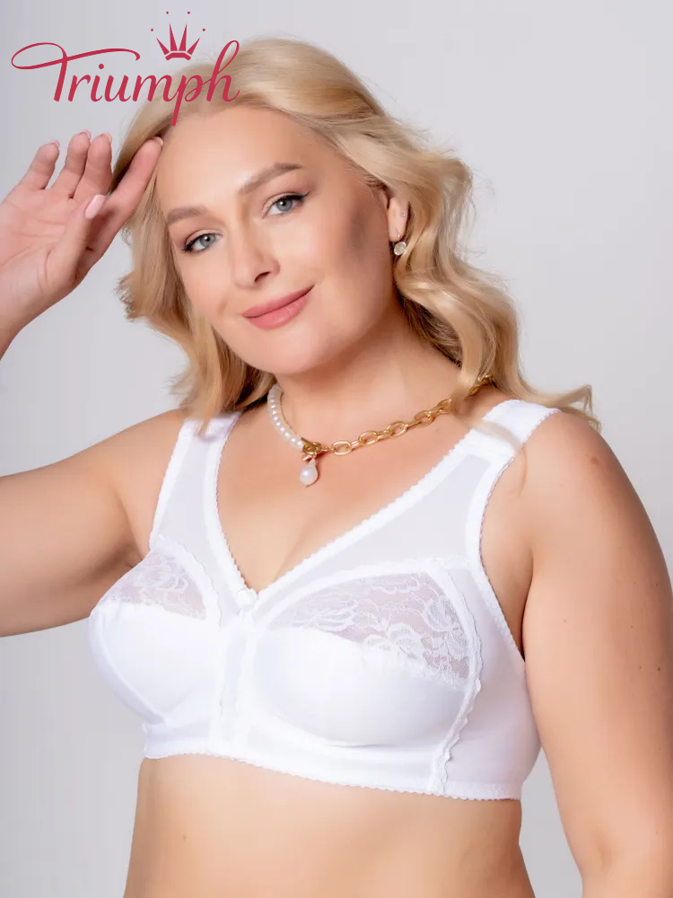 Triumph - 4-częściowy komplet 🔥 Biustonosz bez fiszbin