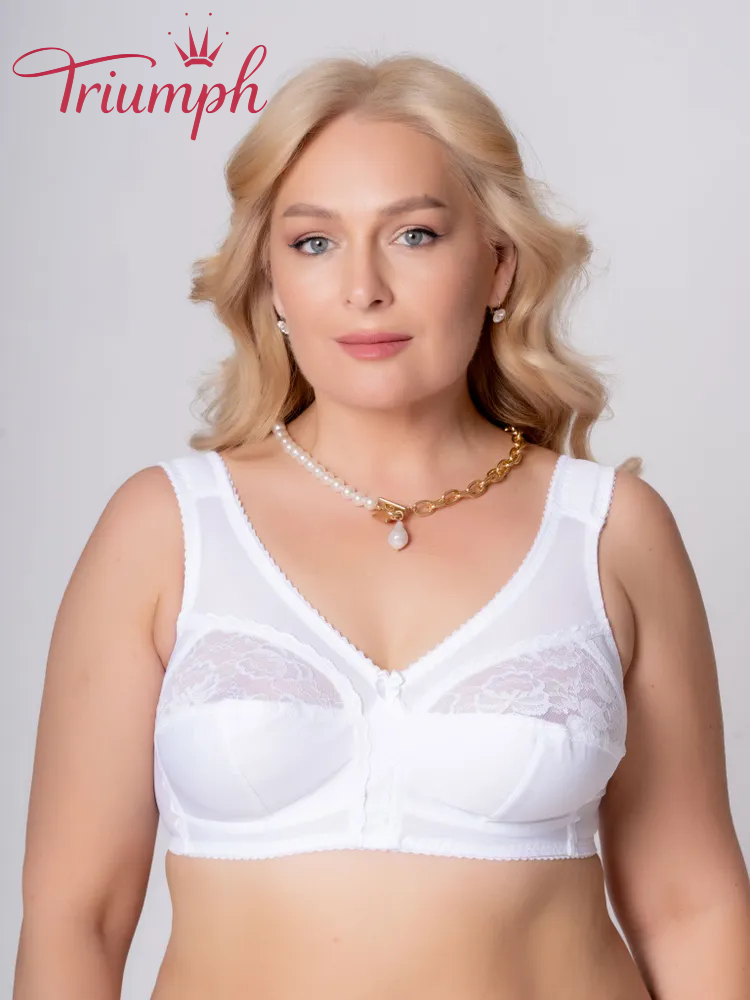 Triumph - 4-częściowy komplet 🔥 Biustonosz bez fiszbin
