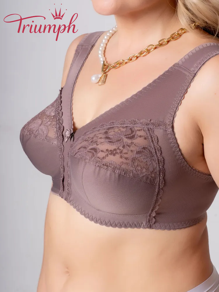 Triumph - 4-częściowy komplet 🔥 Biustonosz bez fiszbin