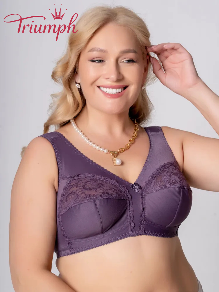 Triumph - 4-częściowy komplet 🔥 Biustonosz bez fiszbin