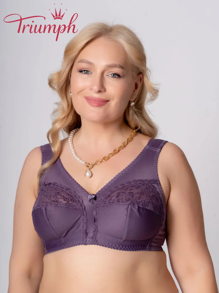 Triumph - 4-częściowy komplet 🔥 Biustonosz bez fiszbin