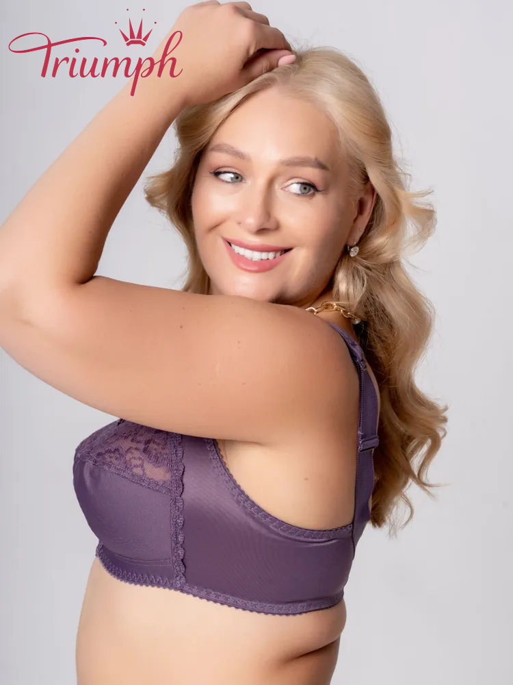 Triumph - 4-częściowy komplet 🔥 Biustonosz bez fiszbin